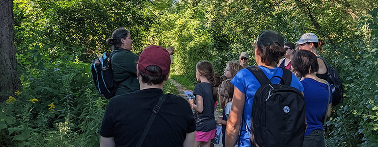 Photo of seed hike at Kilally